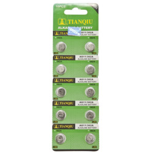 Pila Batería Ag10 G10 Lr54 Lr1130 L1131 Sr1130 Pack X 10unid - FEBO