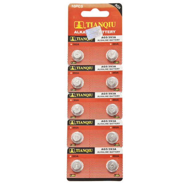 AG5 battery blister pack